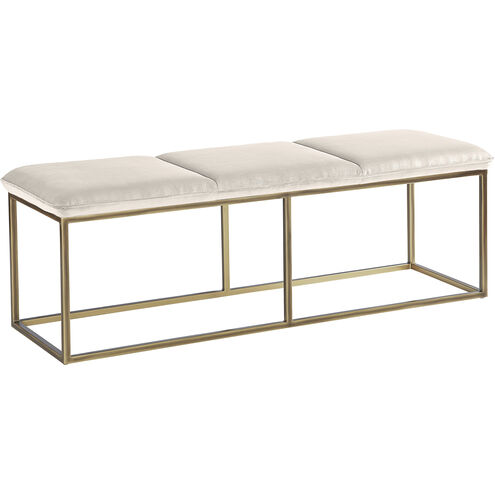 Alley Burnished Brass / Piccolo Prosecco Bench